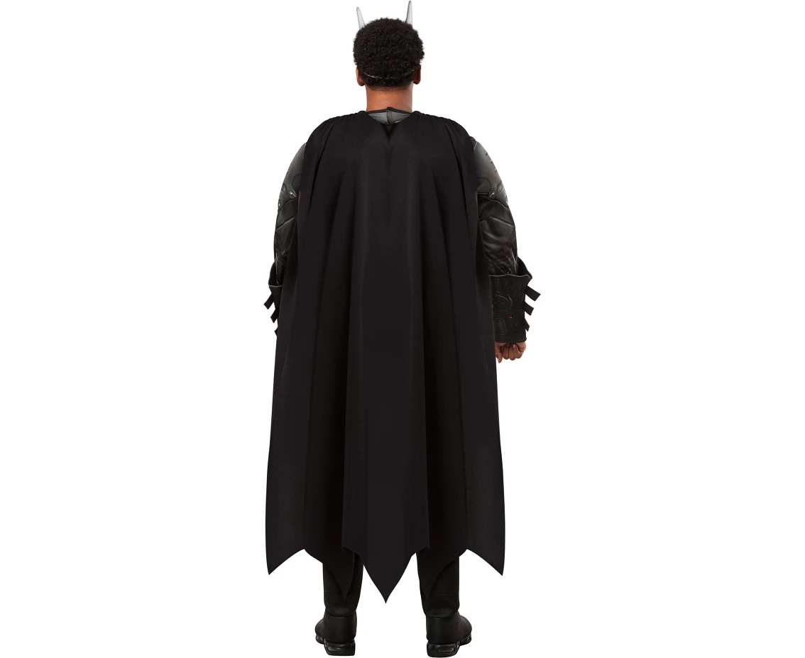 Zestaw dla dorosłych Batman (kombinezon z muskułami, pasek, peleryna, maska), rozm. uniw.